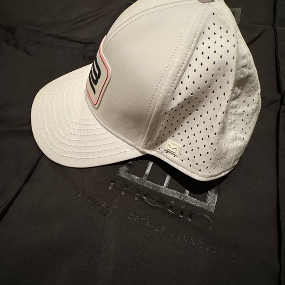 TB12 x Melin Collab White Hydro A-Game / Black Camo Classic Hats NWT New W/Tags - Picture 8 of 17